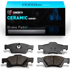 Dodge Durango Brake Pads - Rear - R1 Concepts - Ceramic - `11-`25